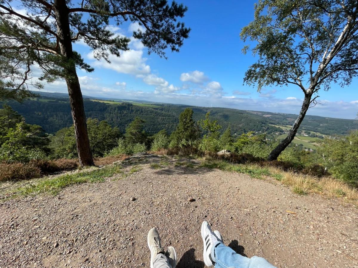Gruene Oase Am Mausauel Nideggen Buitenkant foto